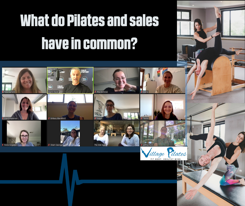 What do Pilates and Sales have in common ?